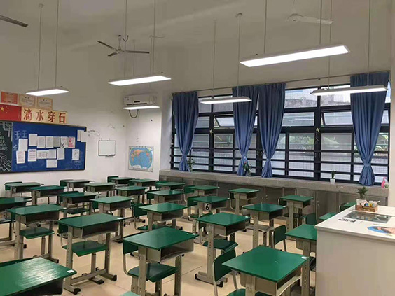 邢台市育红小学LED护眼灯改造